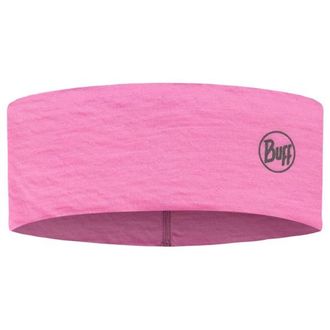 Buff Merino Lightweight Headband Stirnband - Unisex | solid fluor fuchsia