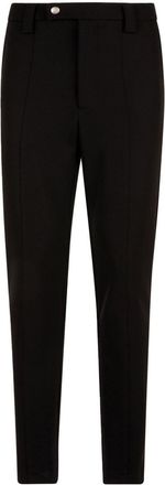 Bally slim-fit logo tag trousers - men - Polyester/Polyamide/Fabric - 48 - Black
