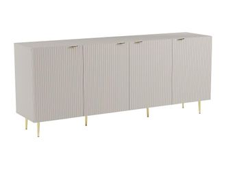 VENTE-UNIQUE.COM Aparador madera beige
