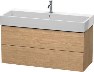 Duravit Duravit L-cube Mueble De Pared, 2 Cajones, 118,4 X 45,9 Cm, Para Vero Air 235012, Color: Decoraci&oacute;n Roble Europeo - Lc627905252