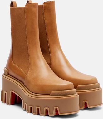 Christian Louboutin Marchacroche leather Chelsea boots