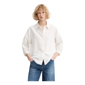 Marc O'Polo Donna, Camicette, Bianco, L, new