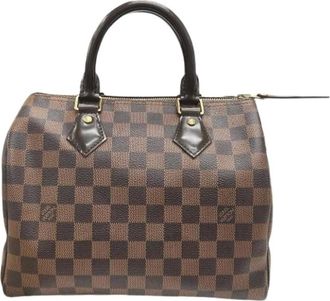 Louis Vuitton Pre-owned Handbags, female, Brown, Size: ONE SIZE Pre-owned Damier Canvas Handbag