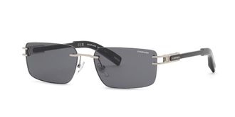 Chopard SCHM32 0579 Mens Sunglasses Silver Size 60