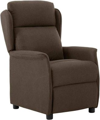 vidaXL Vidaxl - Recliner Chair Brown 67.5 x 93.5 x 101.5 cm Fabric