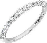 Bony Levy Liora Diamond Stacking Ring - 0.26 ctw in 18K White Gold at Nordstrom Rack, Size 8.5