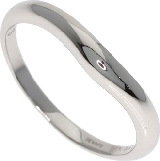Bulgari Platinum 950 Band Ring (Pre-Owned)