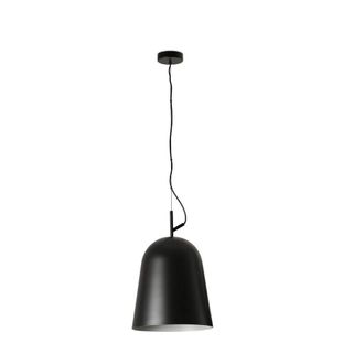 Netlighting Studio 29cm Dome Pendant Ceiling Light Matt Black