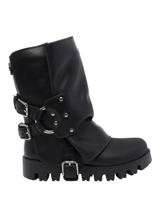 Dolce & Gabbana Buckle Booties