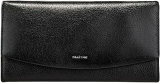 Ma&icirc;tre Maitre - Leisel Portemonnee - Dames - Accessoires - Zwart - Maat: ONE Size Zijde