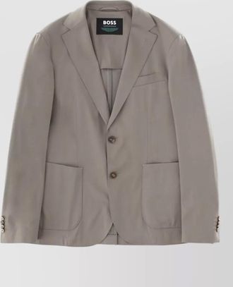 HUGO BOSS single breasted blazer c hanry notch lapel