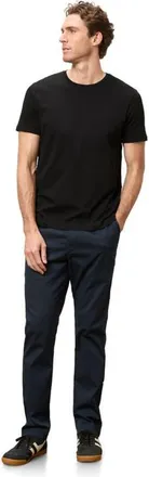 Pact Organic Cotton Mens Softspun Essential Crewneck Tee in Black at Nordstrom, Size Medium