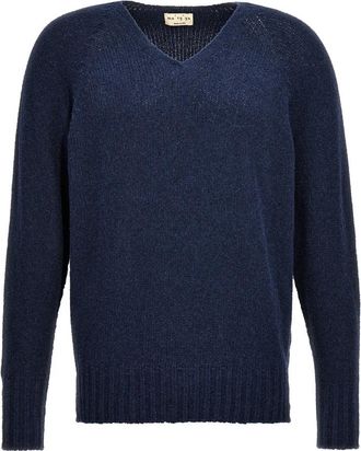 Maryya V-hals Trui - Heren - V-hals truien - Blauw - M - Katoen - Truien & Vesten