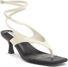 Steve Madden Rayger Ankle Strap Heel Sandal in Bone Multi at Nordstrom Rack, Size 7.5