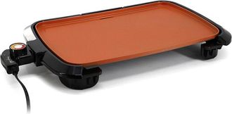 MegaChef 16.02In Electric Grill With Copper Coating