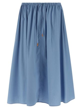 Marni Light Blue Poplin skirt