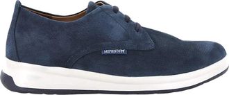 Mephisto Veterschoen voor heren - Heren - Veterschoenen - Blauw - 39 EU - Schoenen