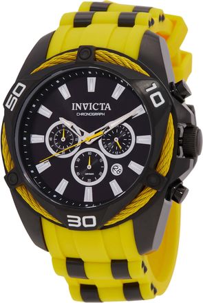 Invicta Bolt Chronograph Quartz Black Dial Mens Watch 46037