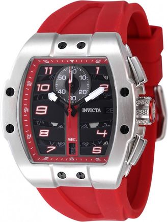 Invicta Racing Chronograph Quartz Black Dial Mens Watch 47367