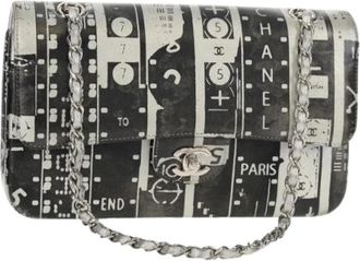 Chanel Pre-owned Vintage Schoudertas - Dames - Vintage Schoudertas - Veelkleurig - ONE Size - Leer - Vintage