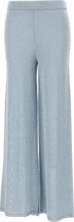 KANGRA Broeken, Dames, Blauw, XS, Palazzo Broek