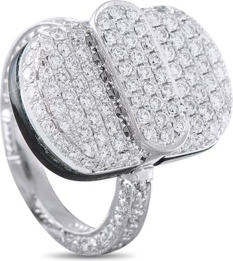 Luxury Bazaar Platinum 1.30ct Diamond Ring MF09-050526