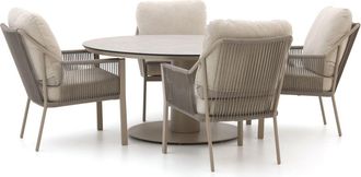 Tierra Outdoor Liv/Moreno low dining tuinset 5-delig