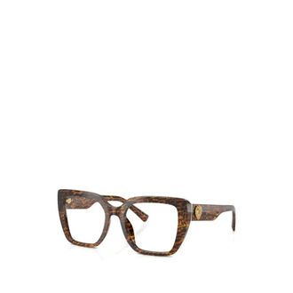 Dolce & Gabbana Glasses, female, Brown, Size: 53 MM Eyeglasses