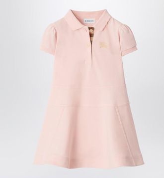 Burberry Pink cotton polo-style dress