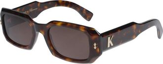K&agrave;dor Klarissa Glamour - unisex - Zonnebrillen - Bruin - 51 MM - Accessoires