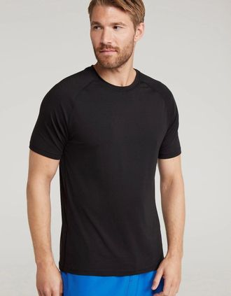Mountain Warehouse Mens Mountain Warehouse Mens Quick Dry T-Shirt - Black - Size: 38