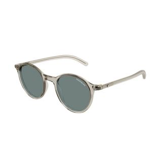 Montblanc Green Beige Sunglasses Model Mb0324S - male - MONTBLANC - Sunglasses - Beige - 49 MM - Accessories