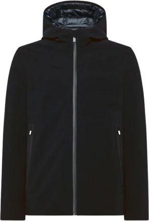 Roberto Ricci Design Zwarte Winterstormjas met Stratofabric 3 - Heren - Zomerjassen - Zwart - L - Jassen