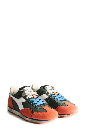 J.W.Anderson x Diadora Gender Inclusive Equipe Sneaker in Green Night at Nordstrom, Size 11.5 Womens
