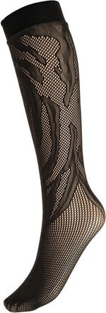 Wolford Rosebloom Net Knee-Highs