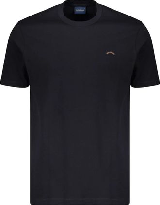 Paul & Shark T-shirt met korte mouwen - Heren - T-shirts - Blauw - M - Katoen - Tops