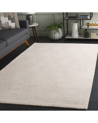 Safavieh Abstract Sunwashed Clay Hand-Tufted Wool Rug