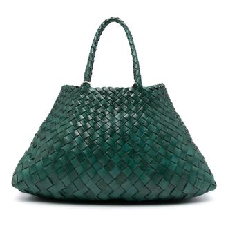 Dragon Diffusion Handbags, female, Green, Size: ONE SIZE Santa Croce Small Bag