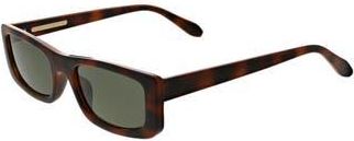 BCBGeneration 54mm Slim Flat Top Sunglasses in Tortoise at Nordstrom Rack