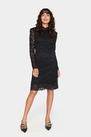 Saint Tropez Jurk Fitted black