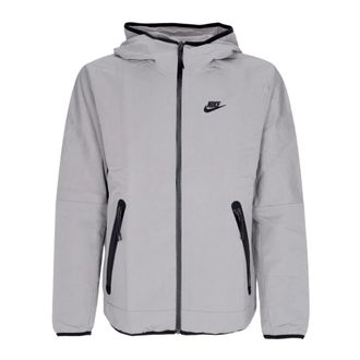 Nike Heren, Jassen, Grijs, Maat: XL Nylon