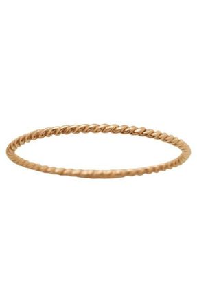 Made by Mary Braided Stacking Ring in Gold Filled at Nordstrom, Size 7