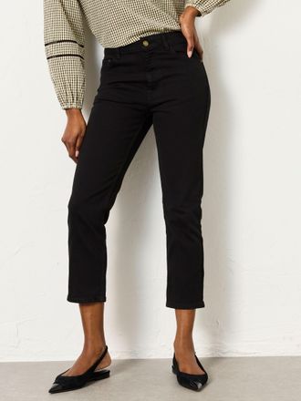 Fat Face FatFace Whitby Black Slim Capri Jeans