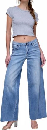 Hidden Jeans Nori Wide Leg Jeans In Medium Light Denim