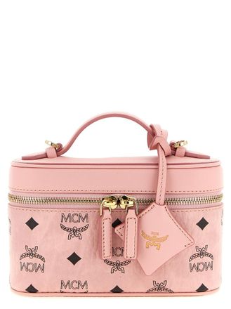 MCM Pink Aren Crossbody Bag