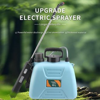 OEM Pulverizador El&eacute;ctrico Recargable De 6 Litros Con Mochila Para Jard&iacute;n Y Agricultura