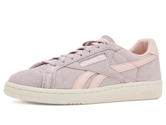Reebok Lifestyle Club C Grounds UK Womens Shoes Muted Mauve/Pure Pink/Chalk : 10.5 B - Medium, Suede