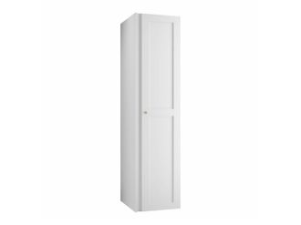 Mirjan24 Mobilier1 - Armario Hartford 392, Blanco, 186x40x44cm, Puertas De Armario: Con Bisagras, N&uacute;mero De Estantes: 0