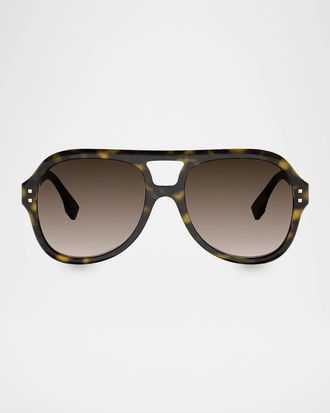 Fendi Five Sisters 56MM Aviator Sunglasses
