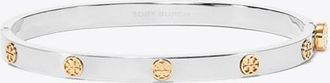 Tory Burch Womens Thin Icon Hinge Bracelet, size M